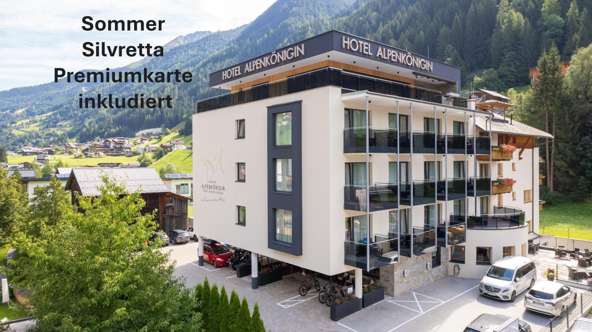 Hotel Alpenkoenigin - Sommer Silvretta Premium Card Inklusive 시 외부 사진